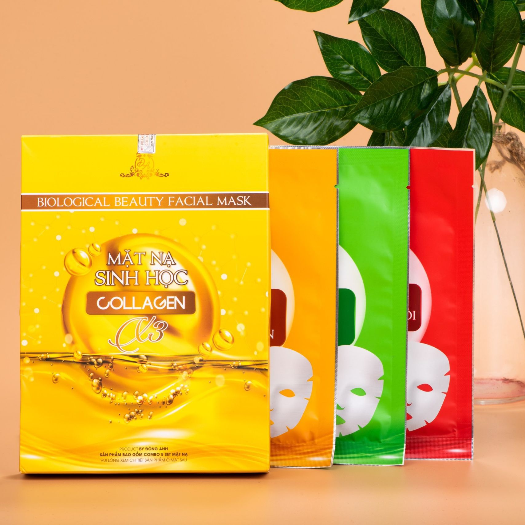 MẶT NẠ SINH HỌC COLLAGEN X3 HỘP 5 MIẾNG
