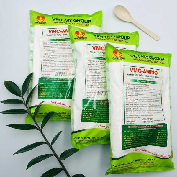 1kg vmc amino - chất điều vị thay thế bột ngọt dùng trong thực phẩm
