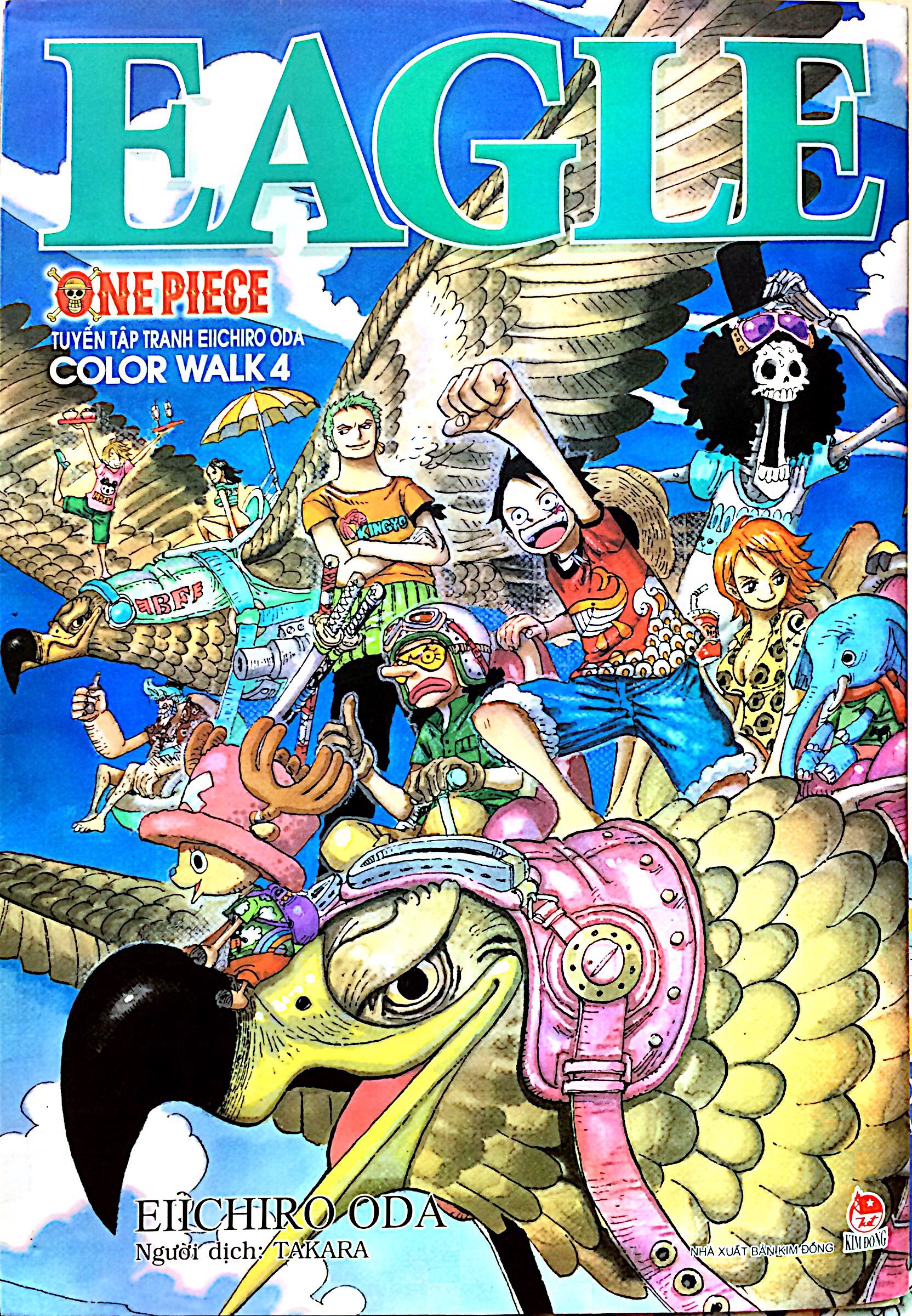 Fahasa - One Piece Color Walk Eagle - Tuyển Tập Tranh Eiichiro Oda - Tập 4