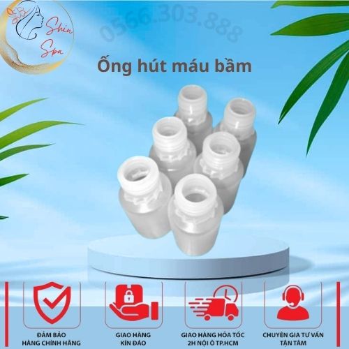 Ống hút máu bầm | combo ống nhựa hút máu bầm 100 lọ