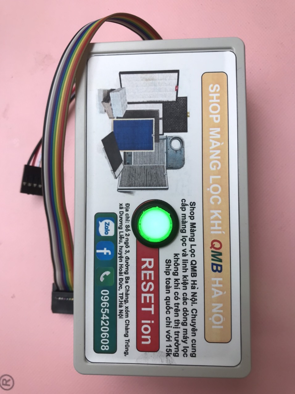 Reset ion 25000 qmb sharp