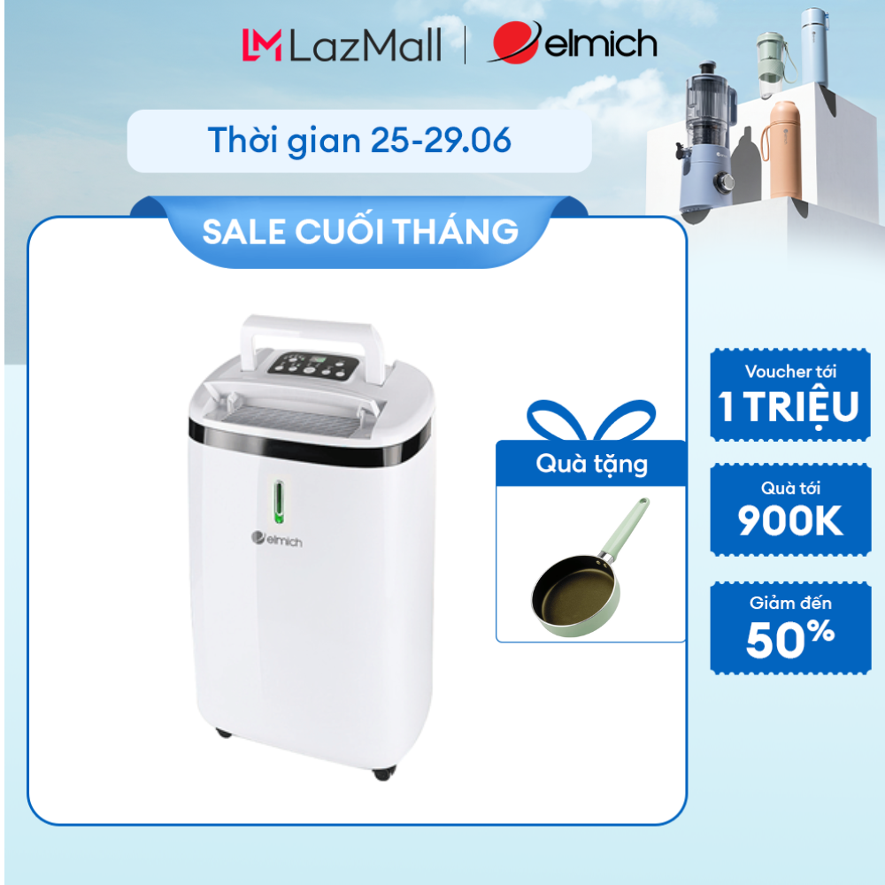 (Chỉ 15-17.07)Máy hút ẩm không khí Elmich DE-3922 (16L)