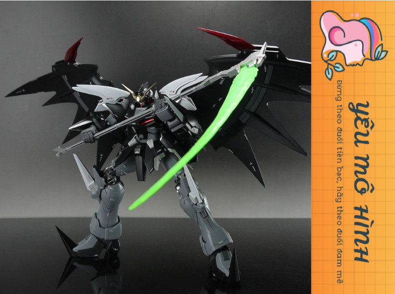Gundam HG Diyuzhanshen Deathscythe Hell Tặng kèm base trưng bày