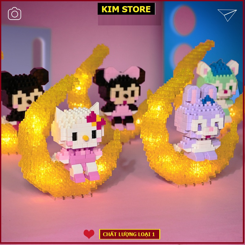 Mô Hình Lego Đồ Chơi Hoạt Hình Đáng Yêu Cho Bé phát Triển Tư Duy Cho Trẻ