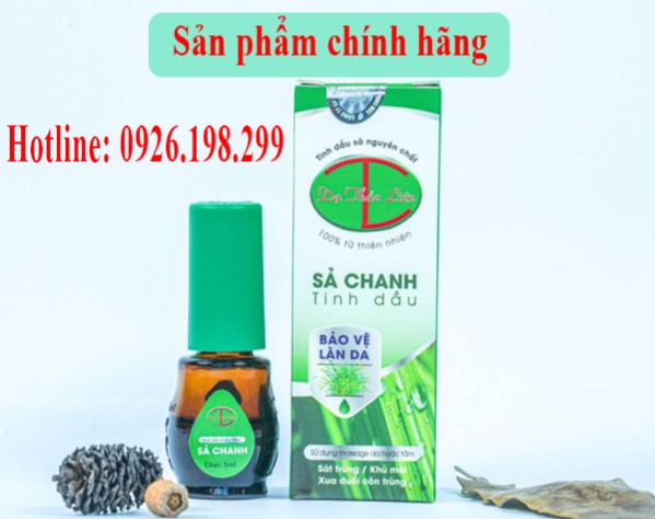 Tinh dầu sả chanh dạ thảo liên