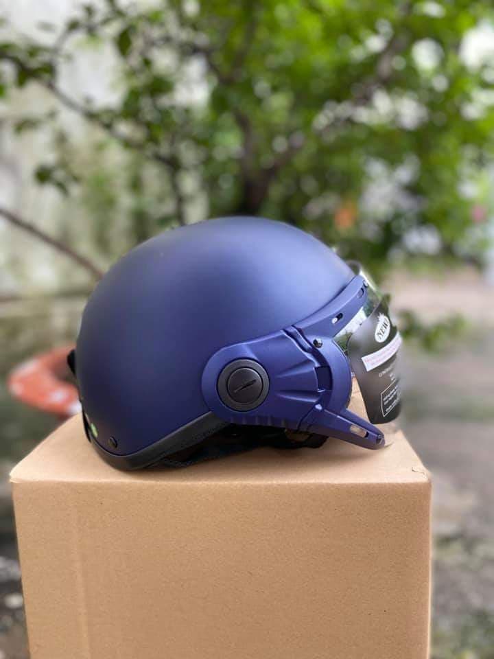 [HCM]MŨ BẢO HIỂM ASIA 1/2 CÓ KÍNH