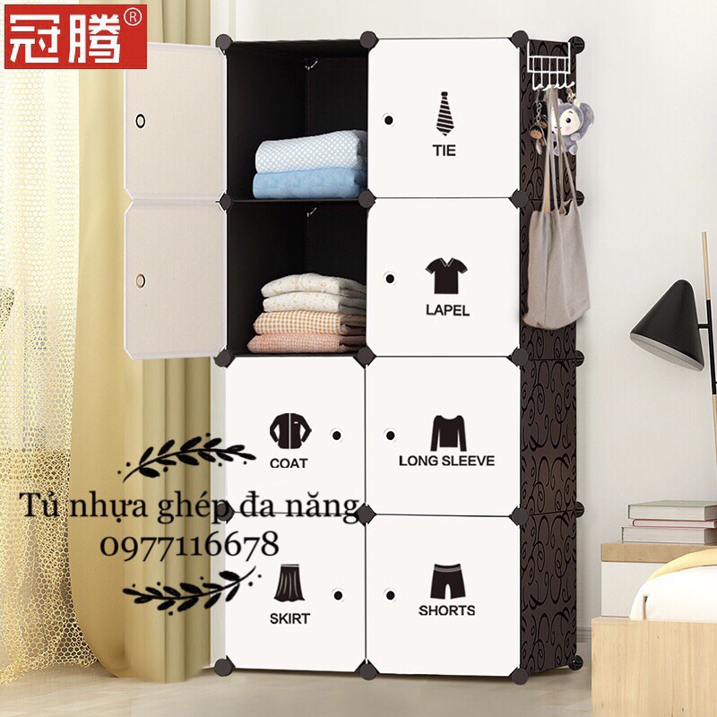 Tủ nhựa lắp ráp thông minh - Với mẫu tủ ghép đa năng gọn nhẹ luôn làm các  bạn yêu mến tin dùng cho căn nhà nhỏ của mình, đựng quần áo