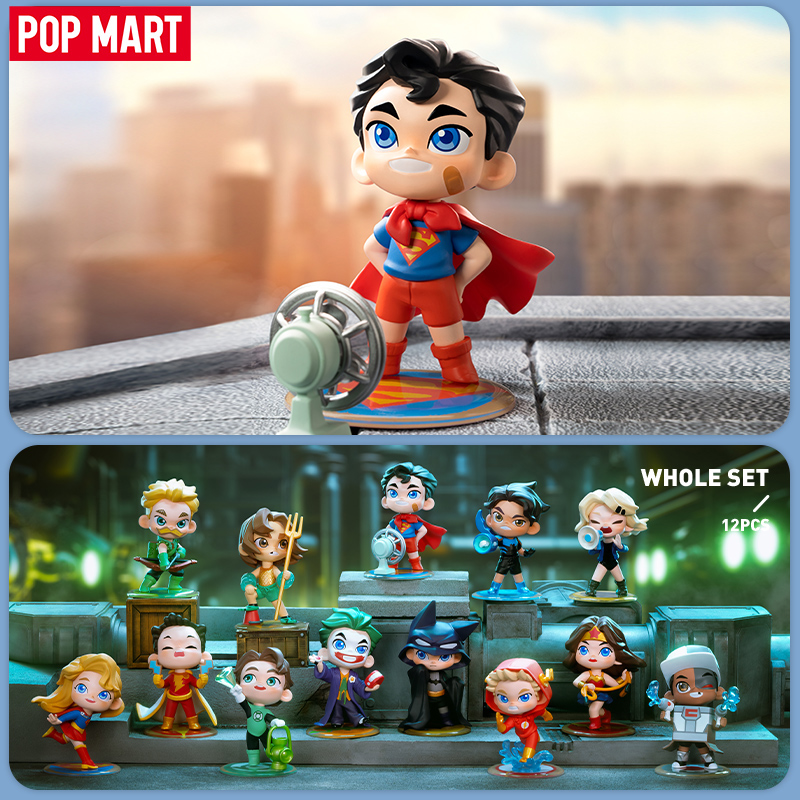 Pop mart dc justice league childhood series figures blind box