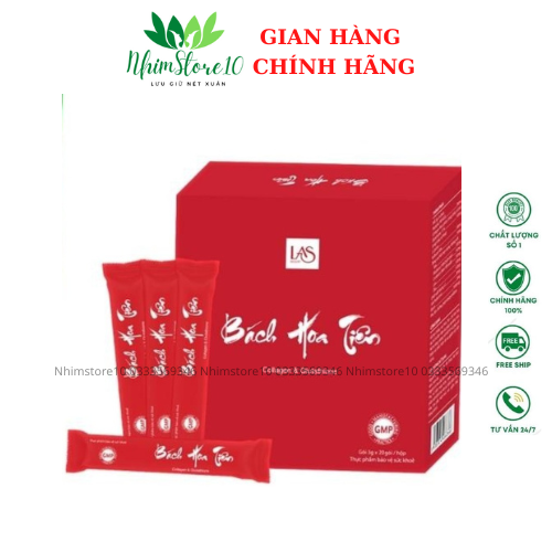 Bách Hoa Tiên Las Beauty - Cốm uống đẹp da