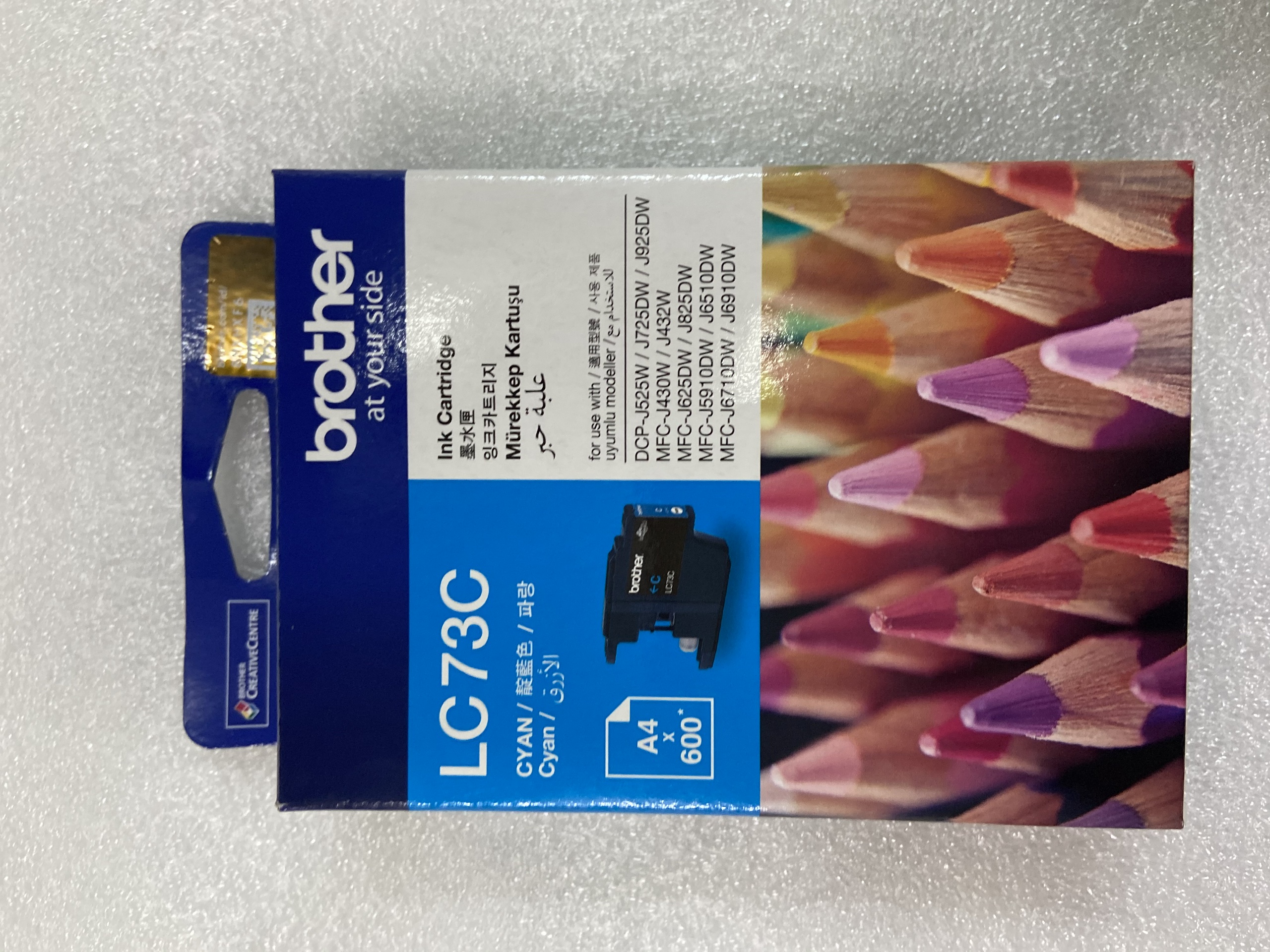 [HCM]Mực in phun màu Brother LC73C - Màu xanh - hàng chính hãng - Dùng cho máy Brother MFC-J430W MFC-J625DW MFC-J6510DW/ 6710DW 6910DW