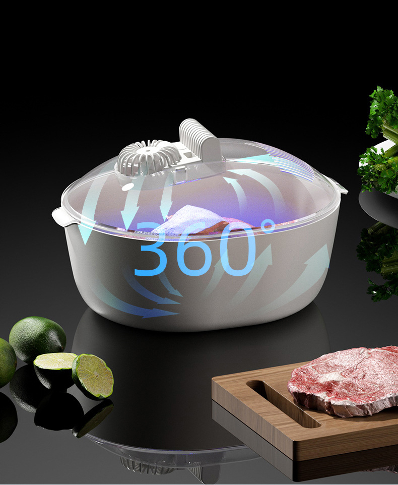 Máy rã đông thực phẩm đông lạnh hàng nhập khẩu full Box - Máy rã đông đa dụng