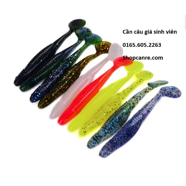 Combo 10 con Mồi mềm soft bait 6gr