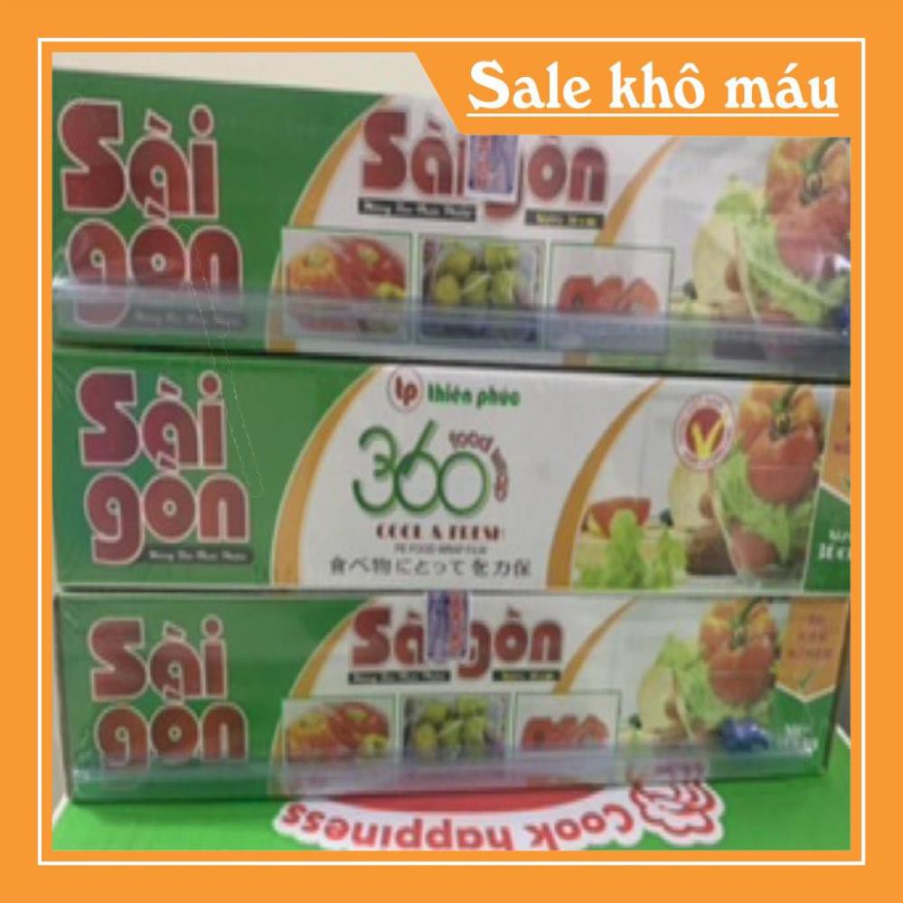 Màng bọc thực phẩm sài gòn size 360 và 270 hàng cty