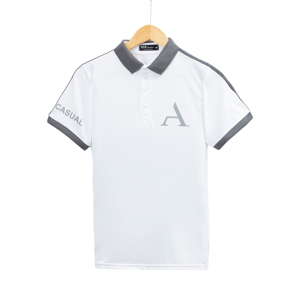 Áo thun polo nam cổ bẻ vải cá sấu sang trọng, lịch lãm, thoáng mát Nuba312