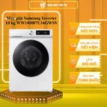 WW10DB7U34GWSV - Máy giặt Samsung Inverter 10 kg - GIẶT HƠI NƯỚC VÀ NƯỚC NÓNG - MIỄN PHÍ GIAO HCM