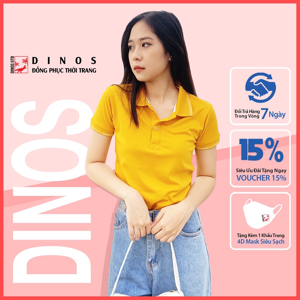 Áo Thun Polo Nữ Có Cổ Tay Ngắn Đủ Màu Vải Bamboo - Áo Thun Đồng Phục