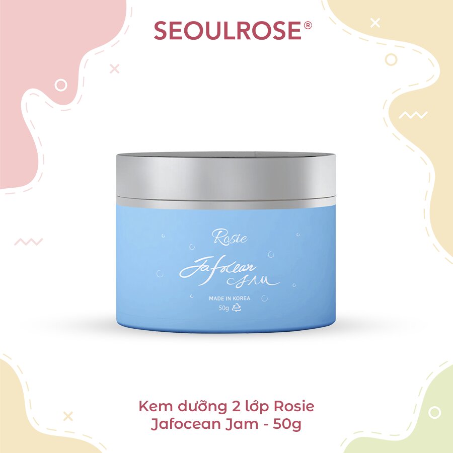Kem dưỡng ẩm 2 lớp Rosie Jafocean Jam 50g cấp ẩm hoàn hảo Seoulrose