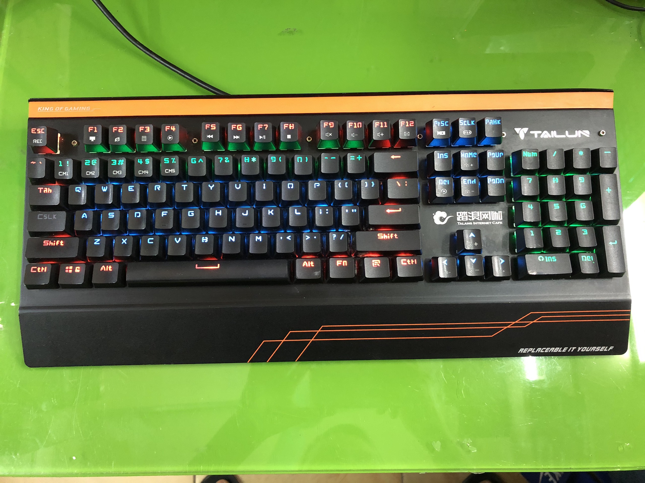 Bàn phím Cơ Tailun K006 Có kê tay giá rẻ