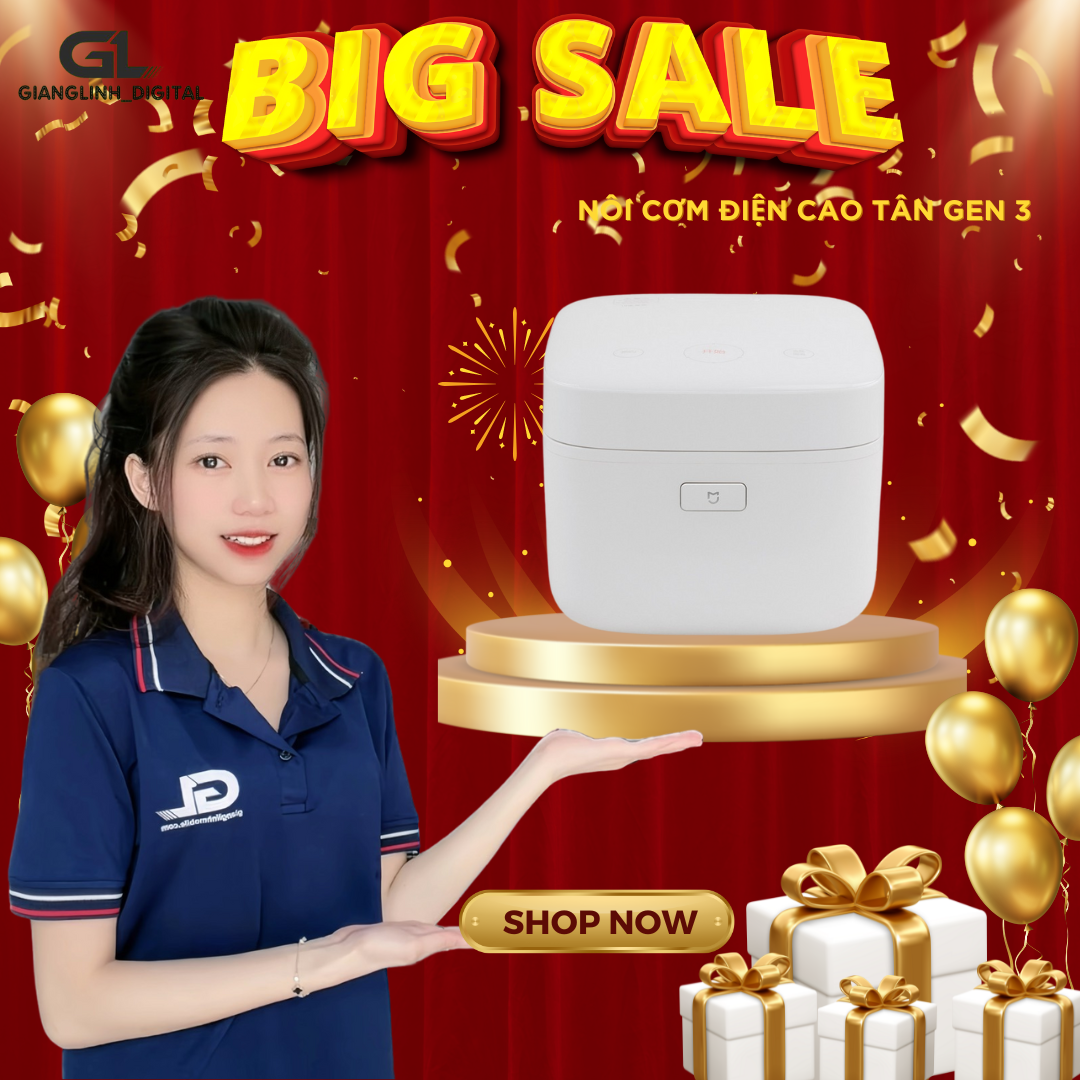 Nồi cơm điện cao tần xiaomi ih-rice cooker gen 3