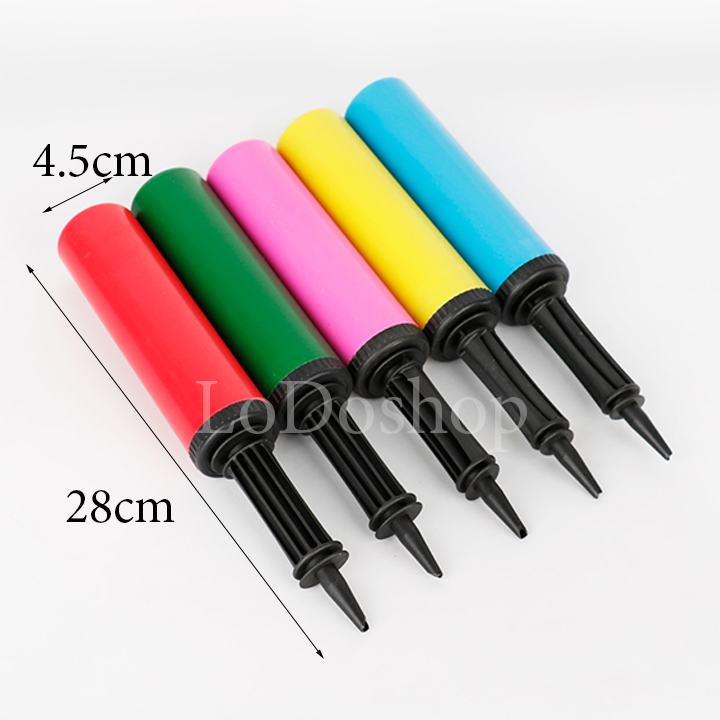 ống bơm bong bóng phao bơi bằng tay loại lớn - Bơm tay loại to chuyên dùng cho trang trí sinh nhật đám cưới