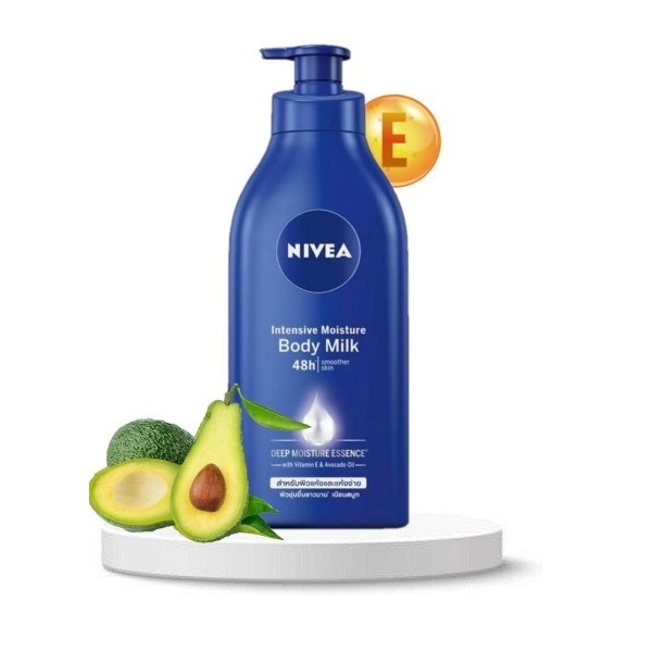 Sữa Dưỡng Thể Nivea 550ml Dưỡng Ẩm Và Phục Hồi Da Chuyên Sâu Nivea Intensive Moisture Body Milk