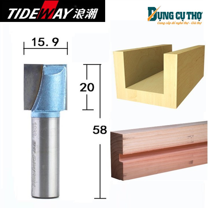 Mũi soi vuông tideway lc0106 cốt 12,7mm