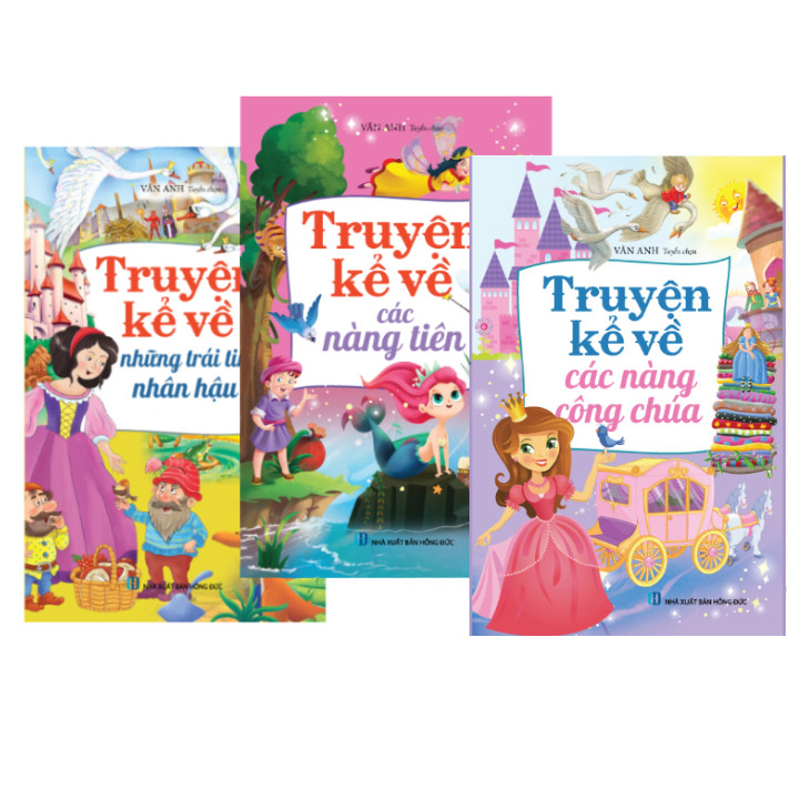 Sách thiếu nhi - Combo Truyện mẹ kể cho bé gái