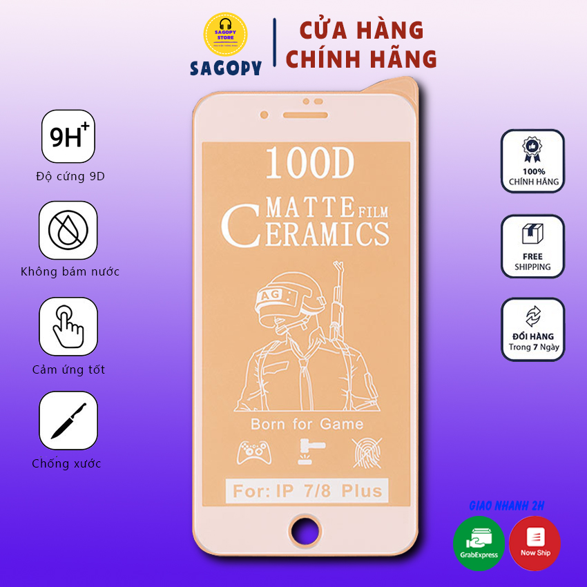 Kính cường lực dẻo 100D S P Full màn chống vân iphone 6 7 8 8plus X XsMax 11 11 ProMax 12 12 ProMax 13 13 ProMax 14 Plus