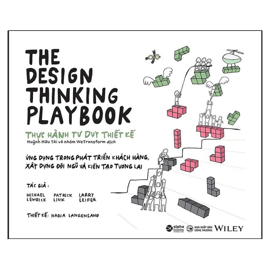 Sách - the design thinking playbook - thực hành tư duy thiết kế - alpha books