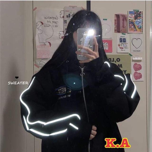 ẢNH THẬT- áo khoác mí hai lớp phản quang siêu đẹp