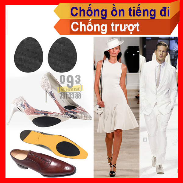 Combo 4 miếng lót chống trượt giày dép nam nữ