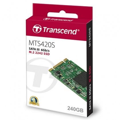 Ổ cứng ssd m.2 2242 sata iii transcend mts420s 240gb full box