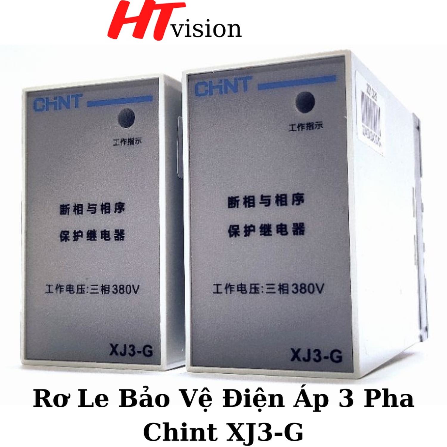 Rơ le bảo vệ điện áp 3 pha chint xj3-g
