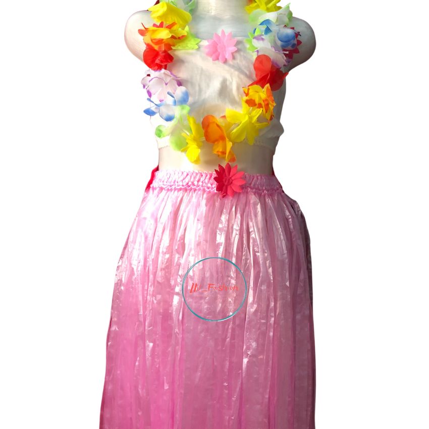 Bộ Váy Tua Rua thời trang phong cách Hawaii Cho Nữ , Trang Phục Tái Chế Bằng Nylon - Hoavuivee