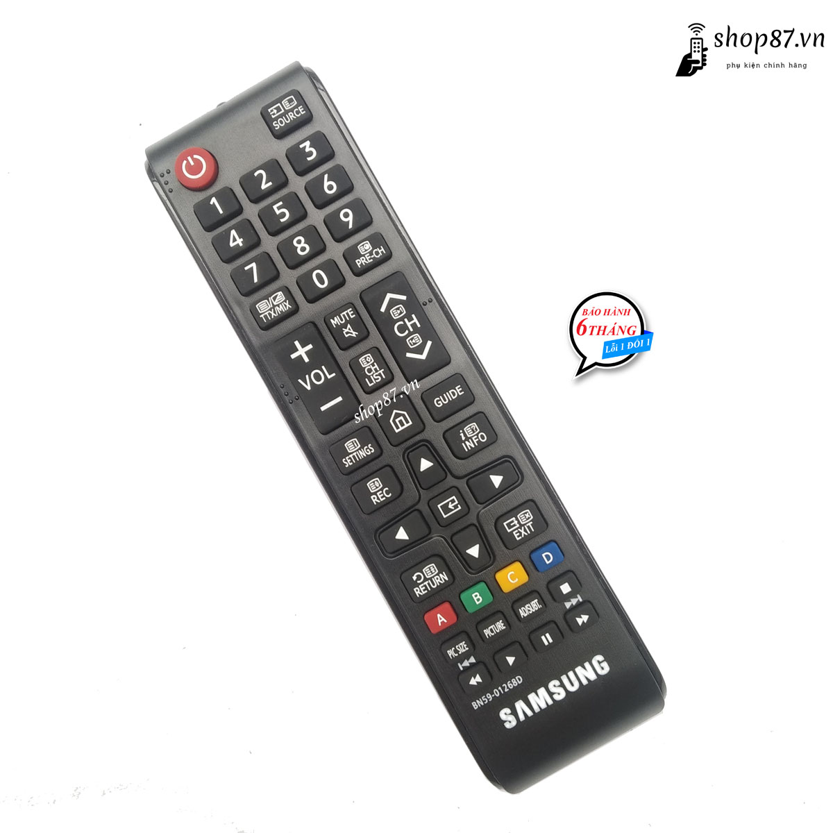 Remote điều khiển tv Samsung 4K smart chính hãng