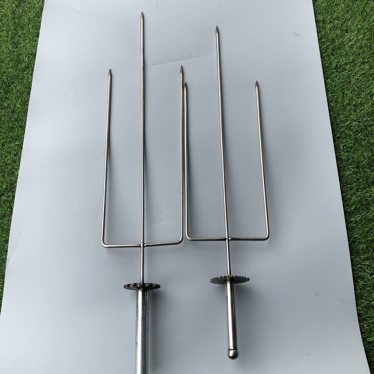 Xiên nướng gà, vịt cho máy quay tự động (loại to)