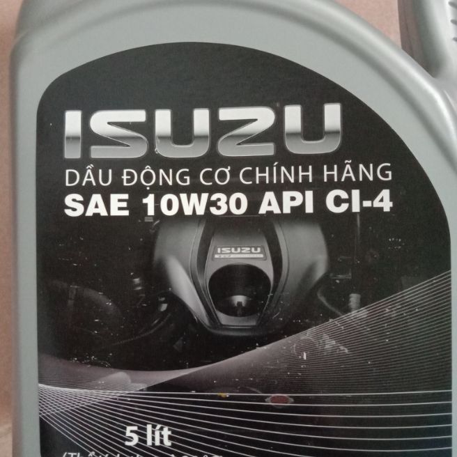 nhớt động cơ Isuzu 10w30
