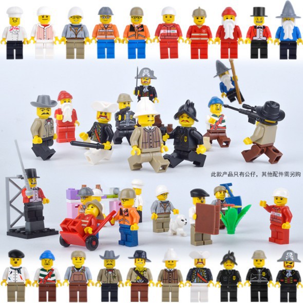 Nóng bán Mã TOYDEC hoàn 20K xu đơn 50K Bộ 56 Mô Hình Lego Nhân Vật