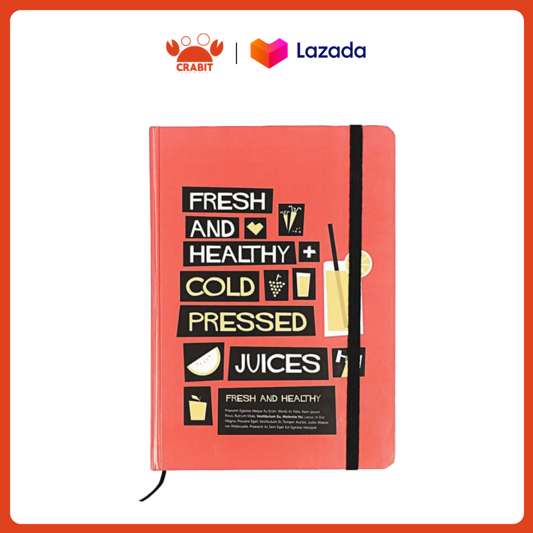 Sổ tay dotted Crabit - Sổ Retro Juicy