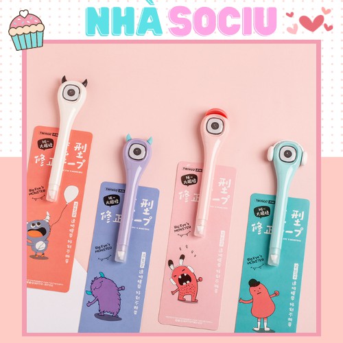 Bút xóa kéo hình con mắt dễ thương Sociu