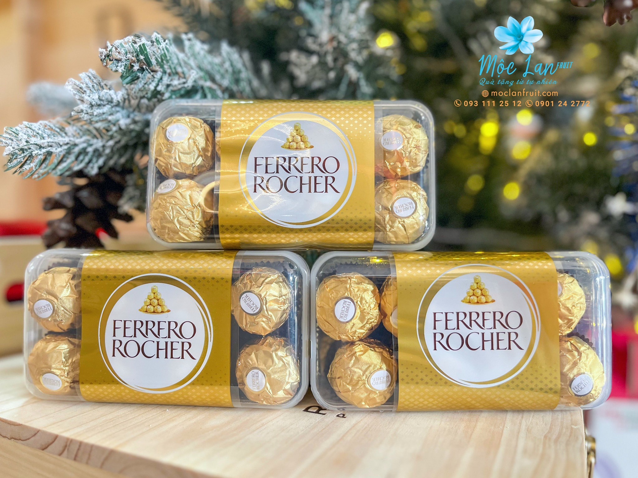 Chocolate Ferrero Rocher 200gr Đức 16 viên