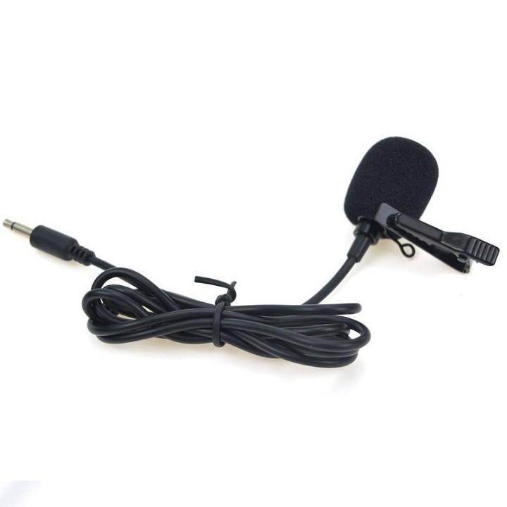 Micro cài áo cho máy trợ giảng, jack cắm 3.5mm - h shop vn