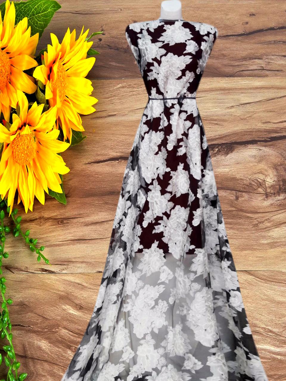 Đầm Xòe Vải Voan Hoa Thời Trang Nữ Mùa Hè 2022 Mới Thắt Dây Eo Mỏng Cỡ Lớn  Vừa Dài - MixASale