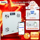 Cân điện tử thông minh Gaabor GWS-M02A cân sức khỏe kết nối bluetooth phân tích 20 chỉ số cơ thể lượng chất khoa học - App tiếng Việt OKOK - Bảo hành 1 đổi 1