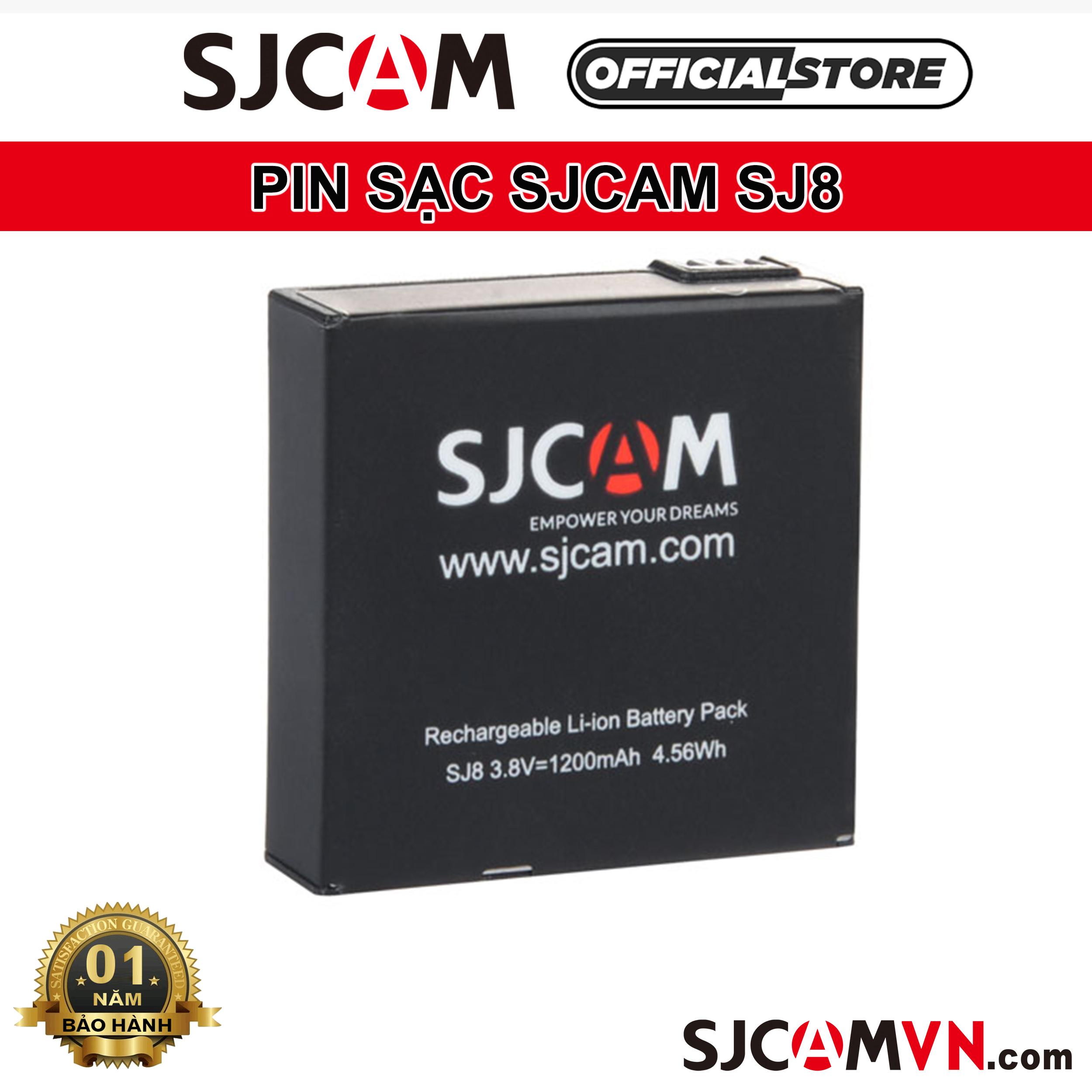 Pin Sạc dành cho Camera Hành Trình SJCAM SJ8 - Hãng phân phối chính thức
