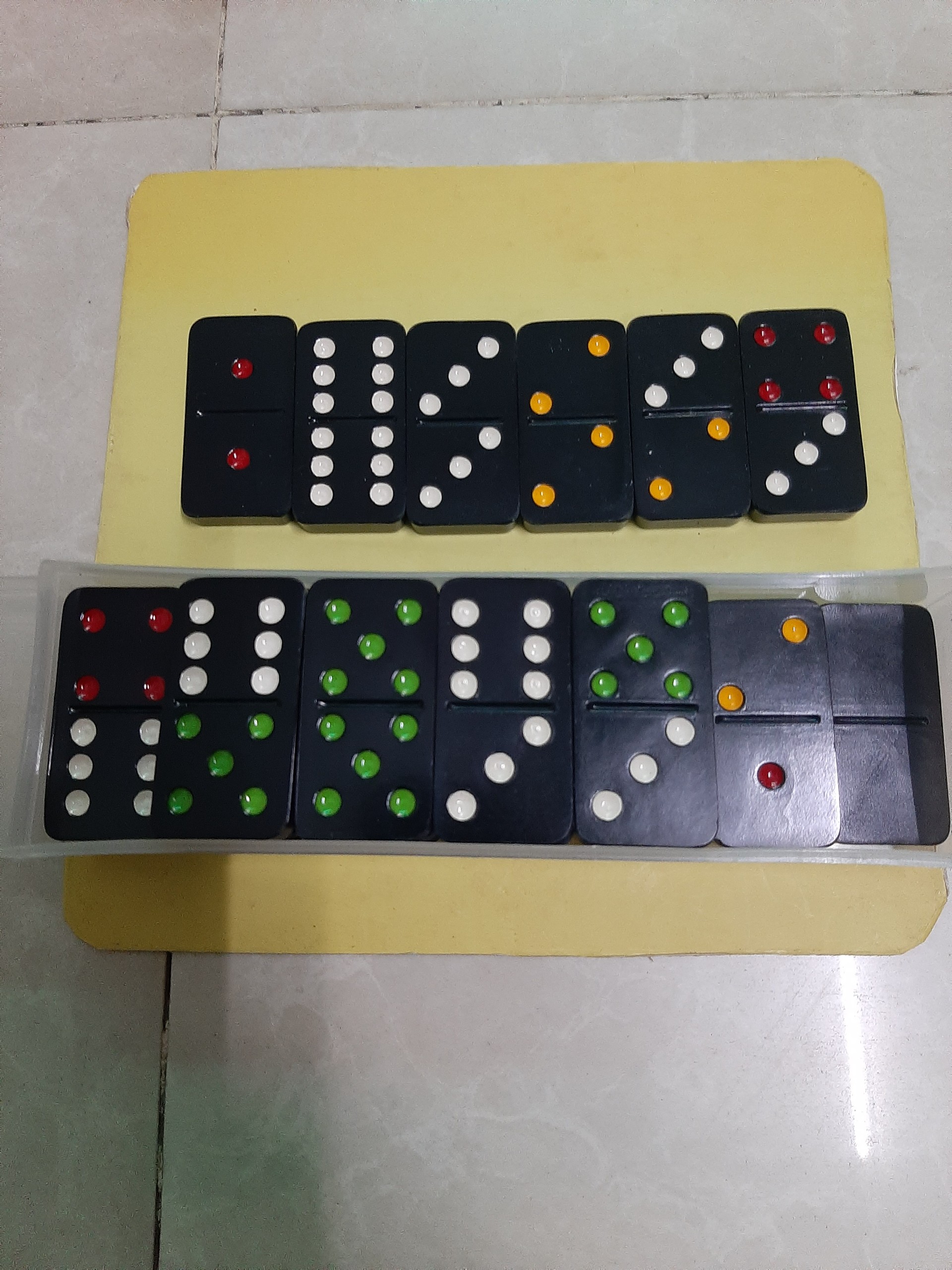Cờ domino cao cấp bằng nhựa melamine