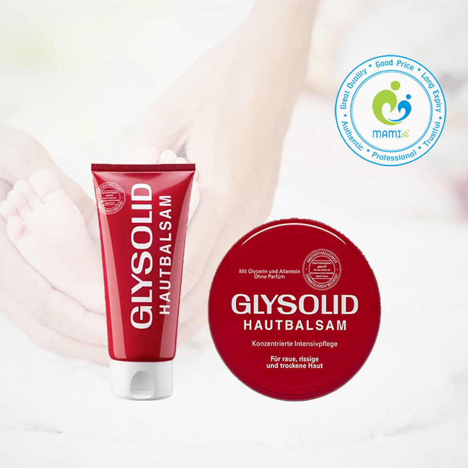 Kem nẻ gót chân Glysolid Hautbalsam, Đức
