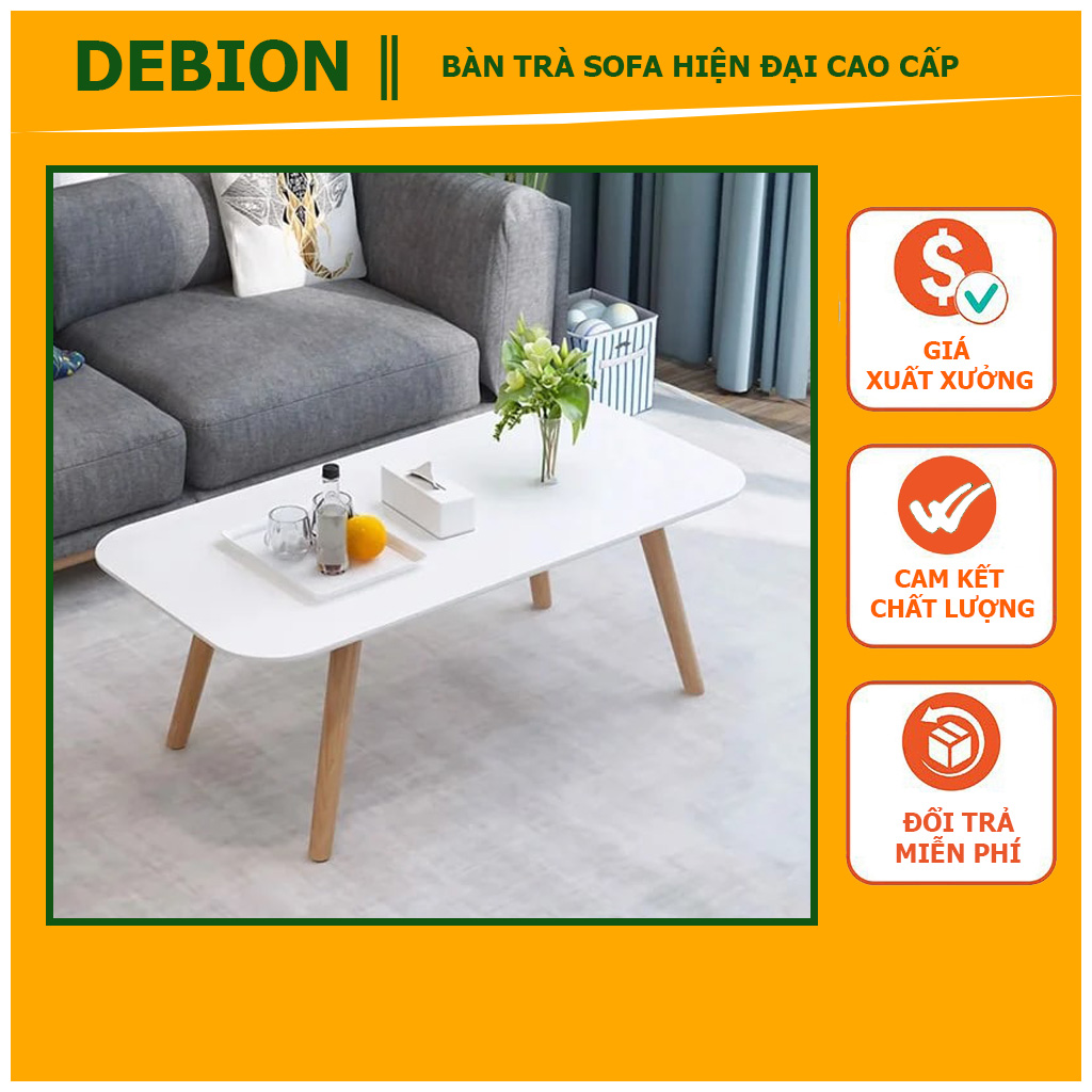 [Freeship Max]_Bàn Trà Sofa DEBION phong cách hiện đại phù hợp với mọi loại ghế sofa DEBI101, Bàn trà Sofa sản xuất từ gỗ MDF cao cấp , Bàn trà Sofa phong cách Bắc Âu chất lượng cao - DEBION OFFICAL
