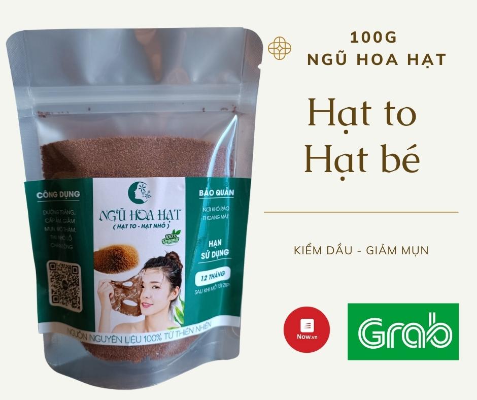 100g Ngũ hoa hạt nguyên chất, hạt ngũ hoa, hạt đinh lịch chăm sóc da