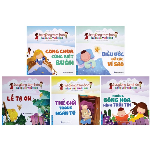 Sách - bộ hạt giống tâm hồn dành cho thiếu nhi